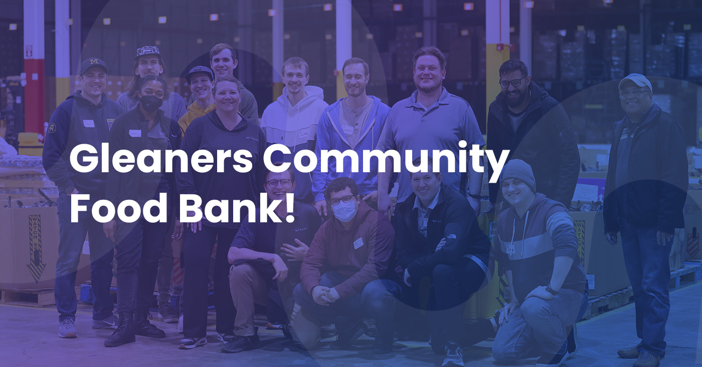 Colleagues at Gleaners Community Food Bank